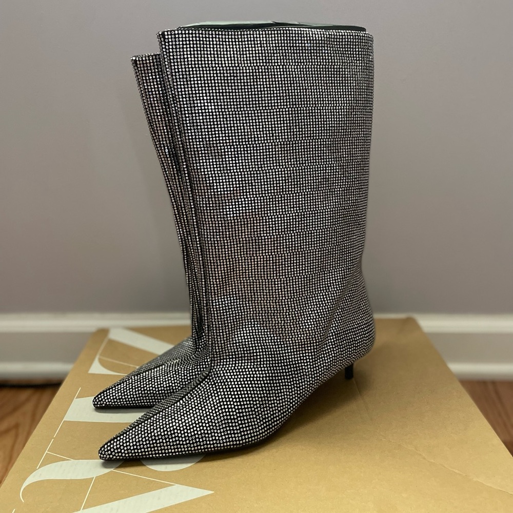 2018/19 Zara Rhinestone Boots